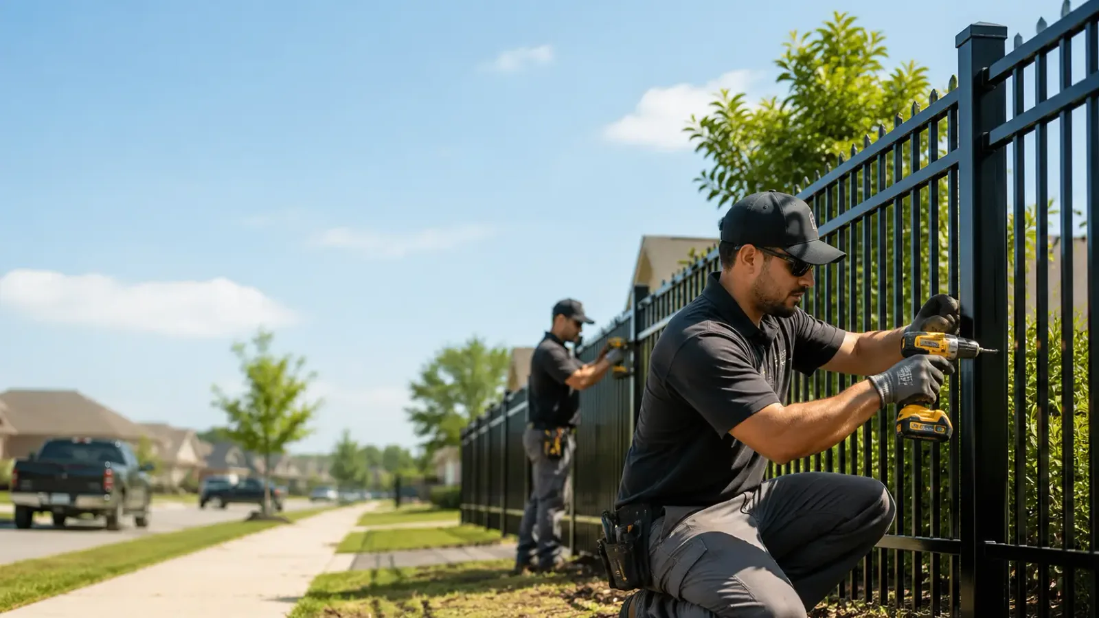 Metal Fence Installation in Lublin, WI